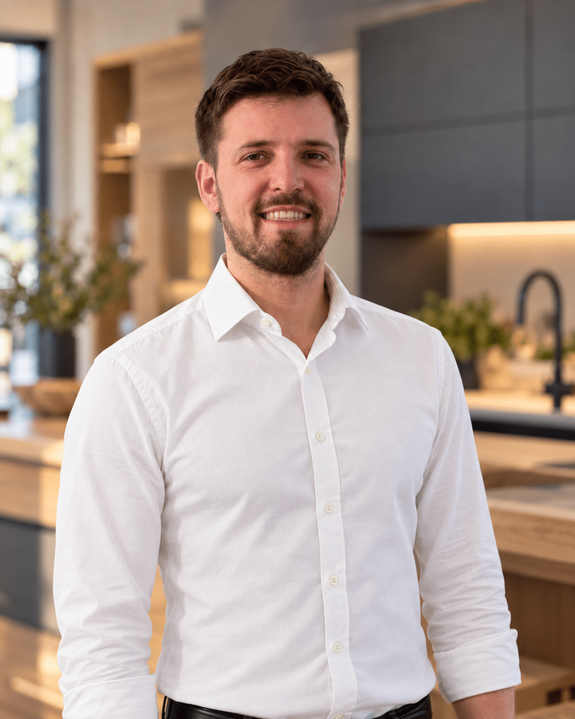 Felix Woitzik, Schreinermeister und Leiter der Schreinerei